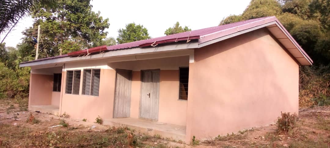 Newly built two-unit bungalow for teachers and interns